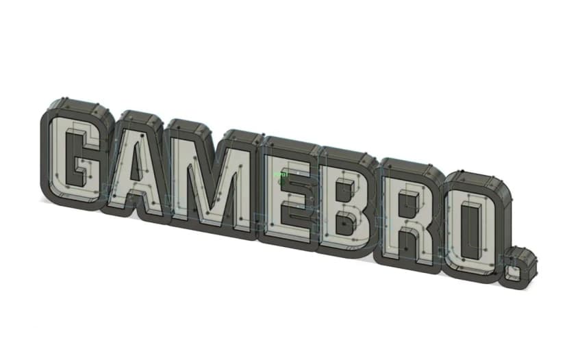 GAMEBRO – Branding y tecnología aditiva