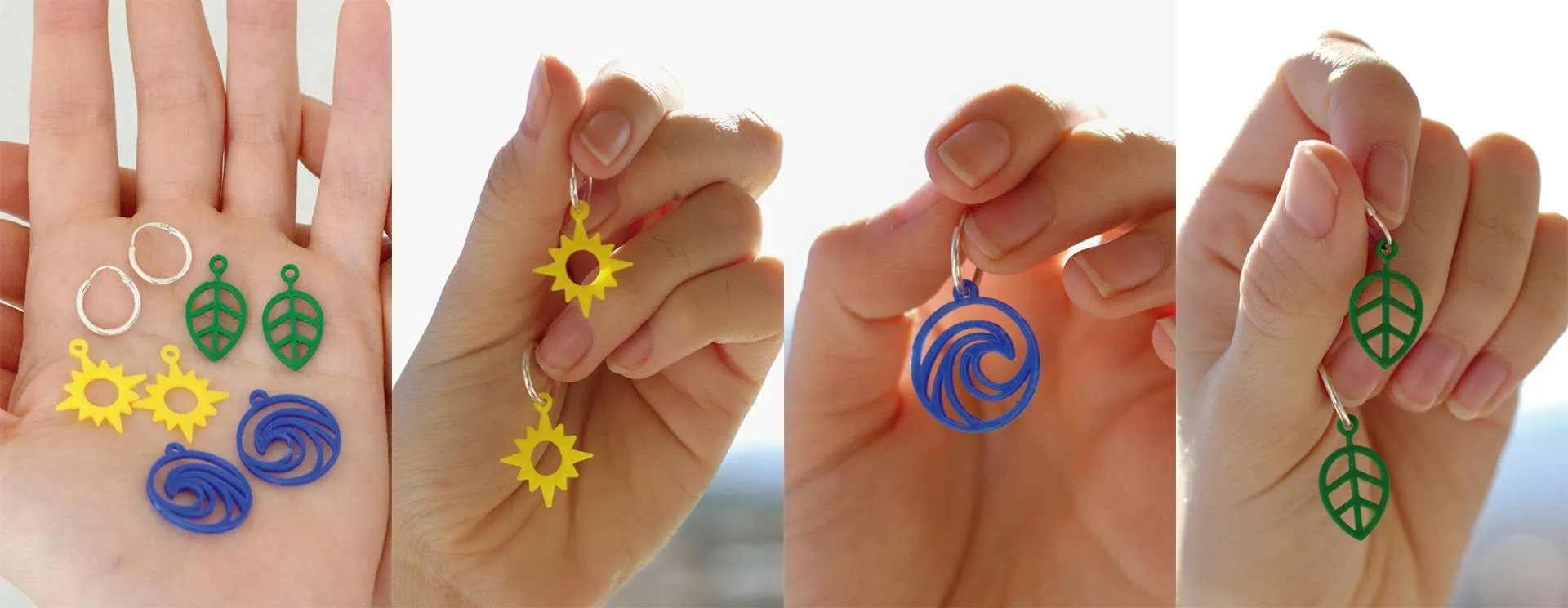 Pendientes Eco | Impresos en 3D