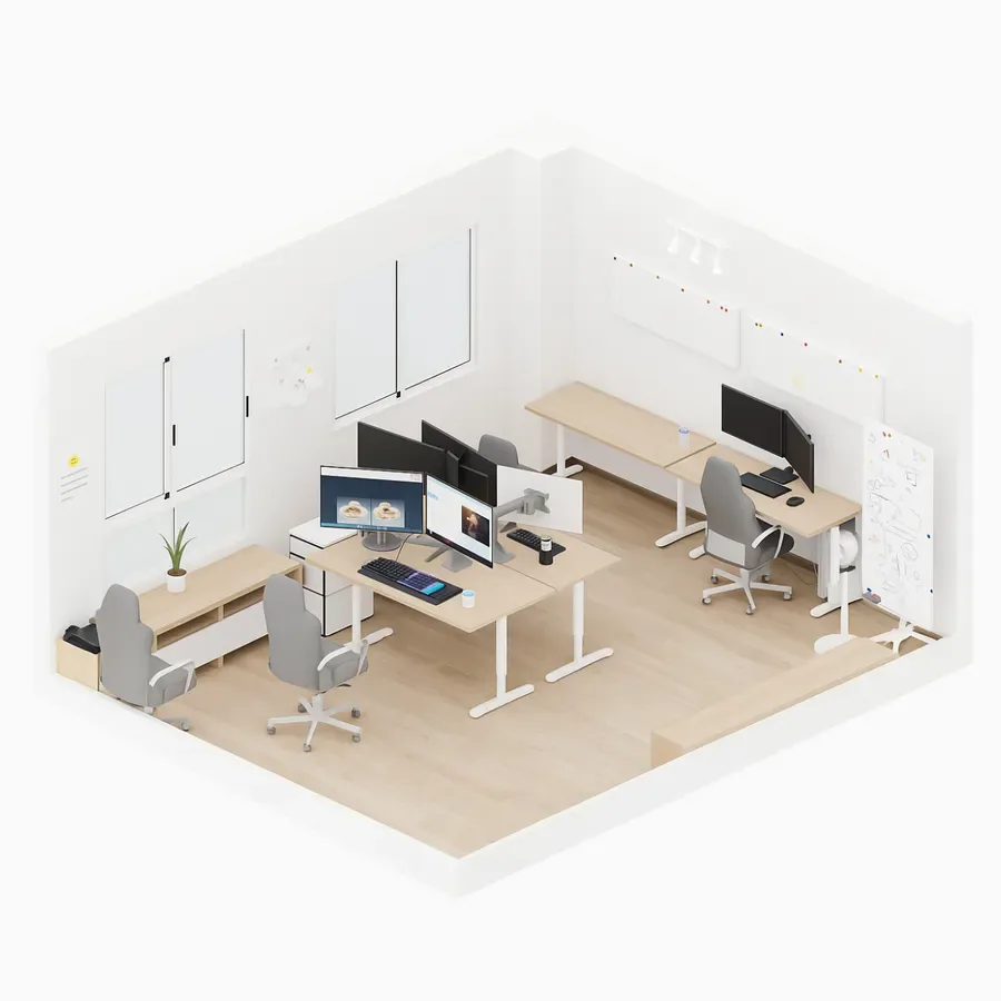 Espacio de producción en Nebular Murcia Gran Vía