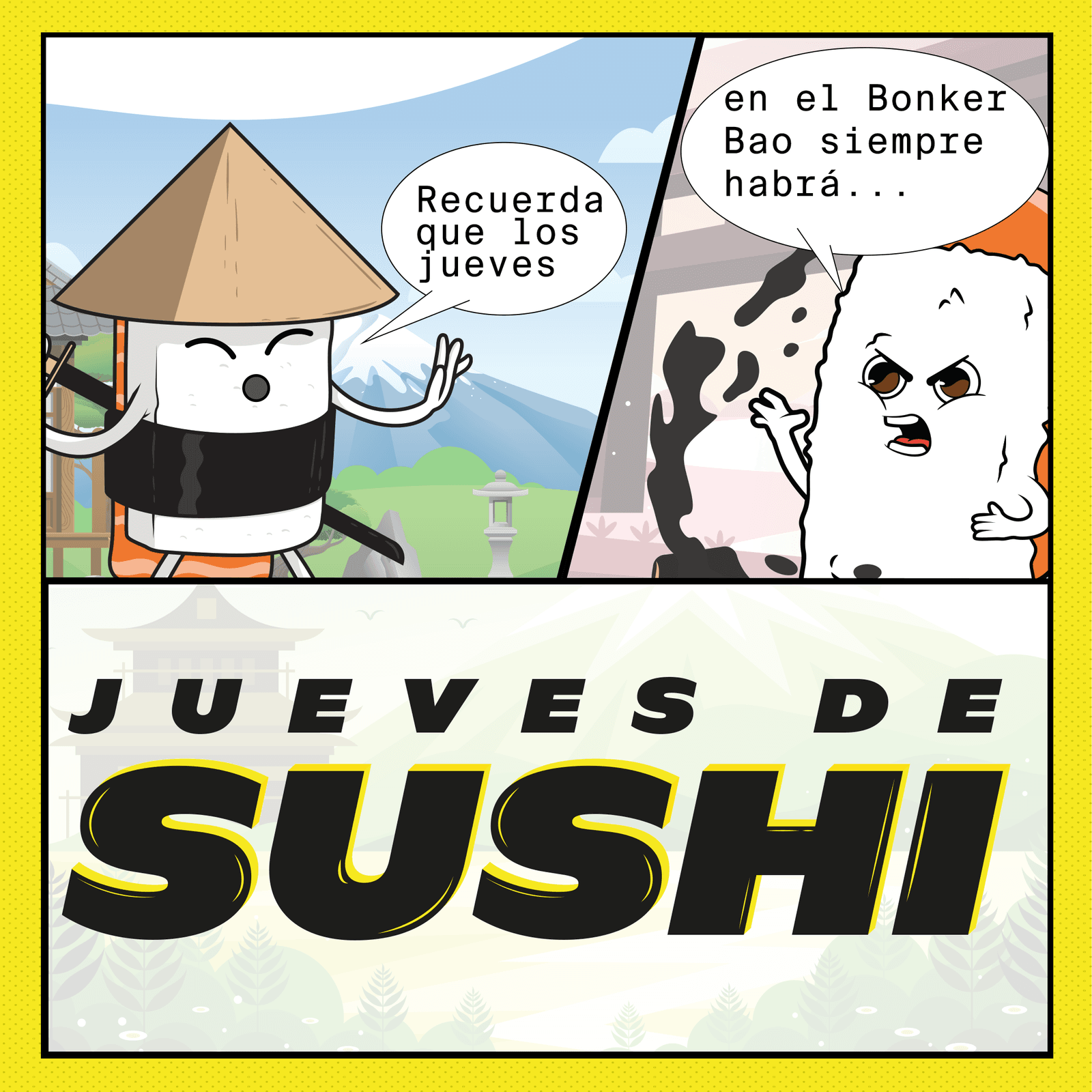 Bonker Bao – Redes para Comida asiática murciana, imagen del proyecto