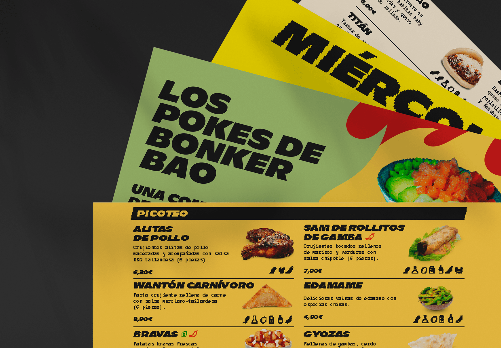 Bonker Bao – Redes para Comida asiática murciana, imagen del proyecto