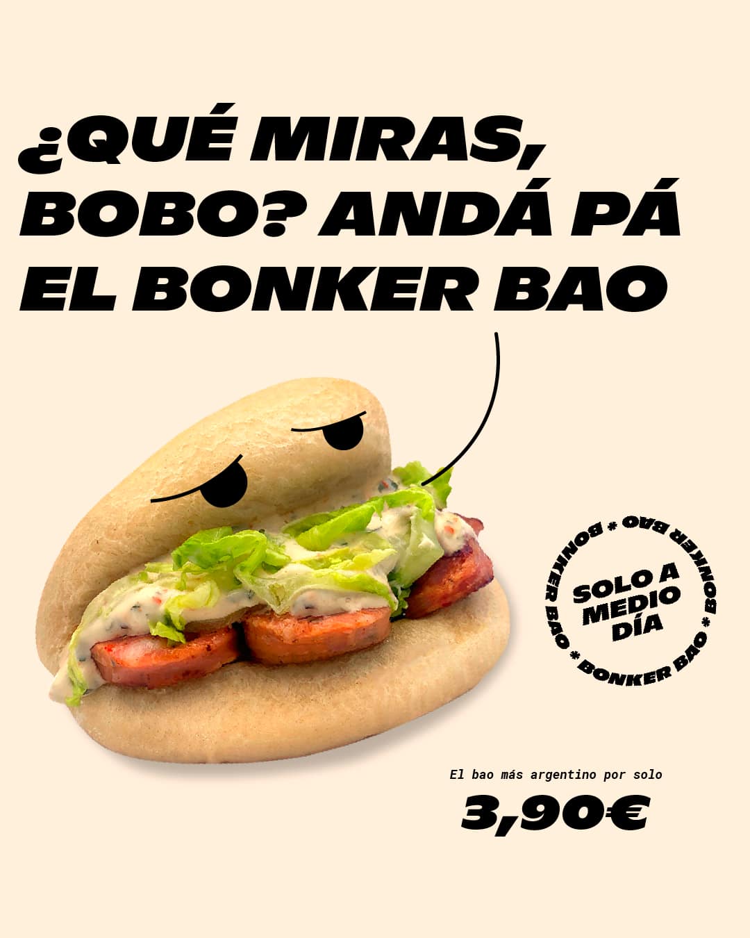 Bonker Bao – Redes para Comida asiática murciana, imagen del proyecto