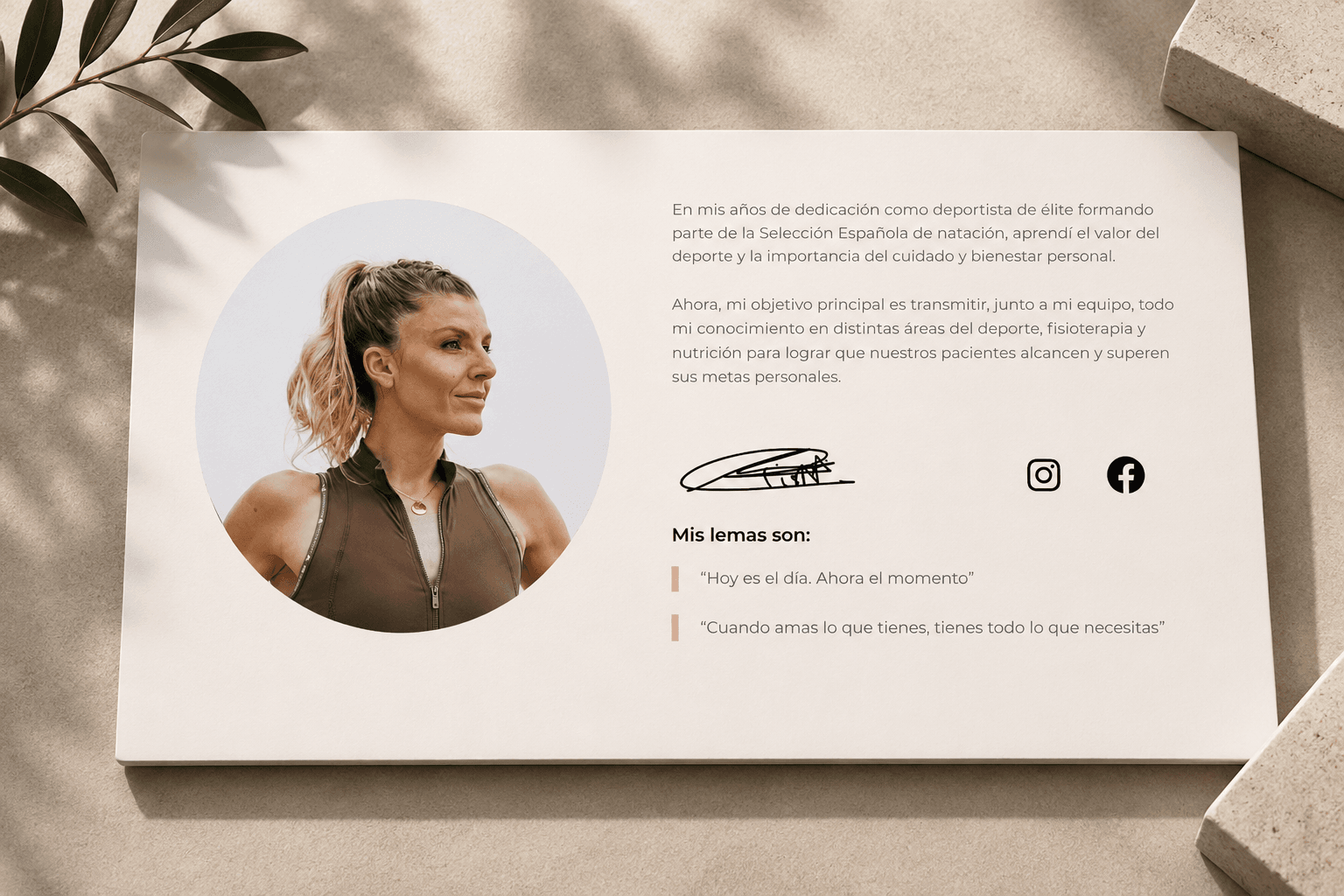 Crys Díaz, imagen del proyecto