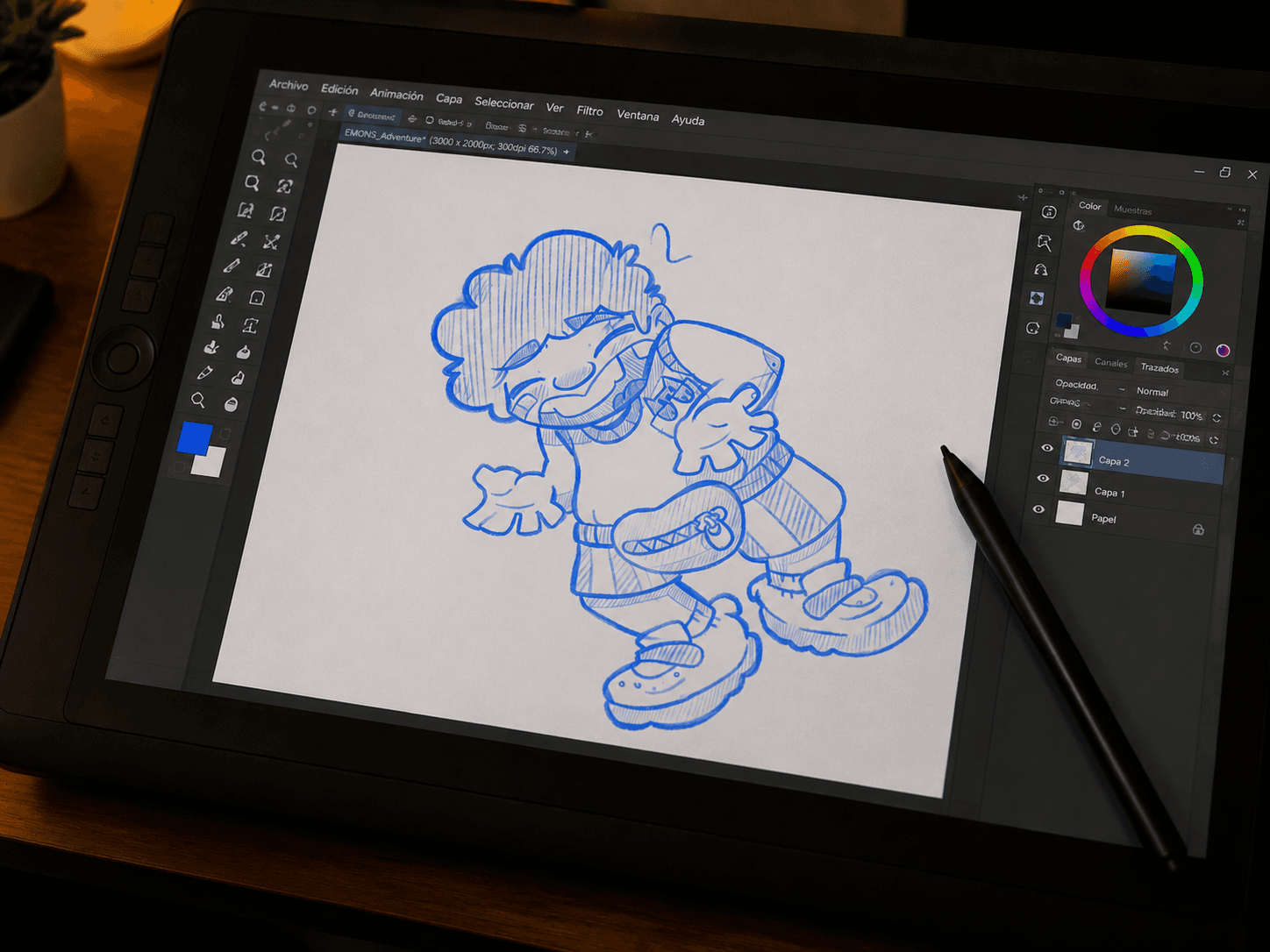 Emons Adventure of Moland, imagen del proyecto