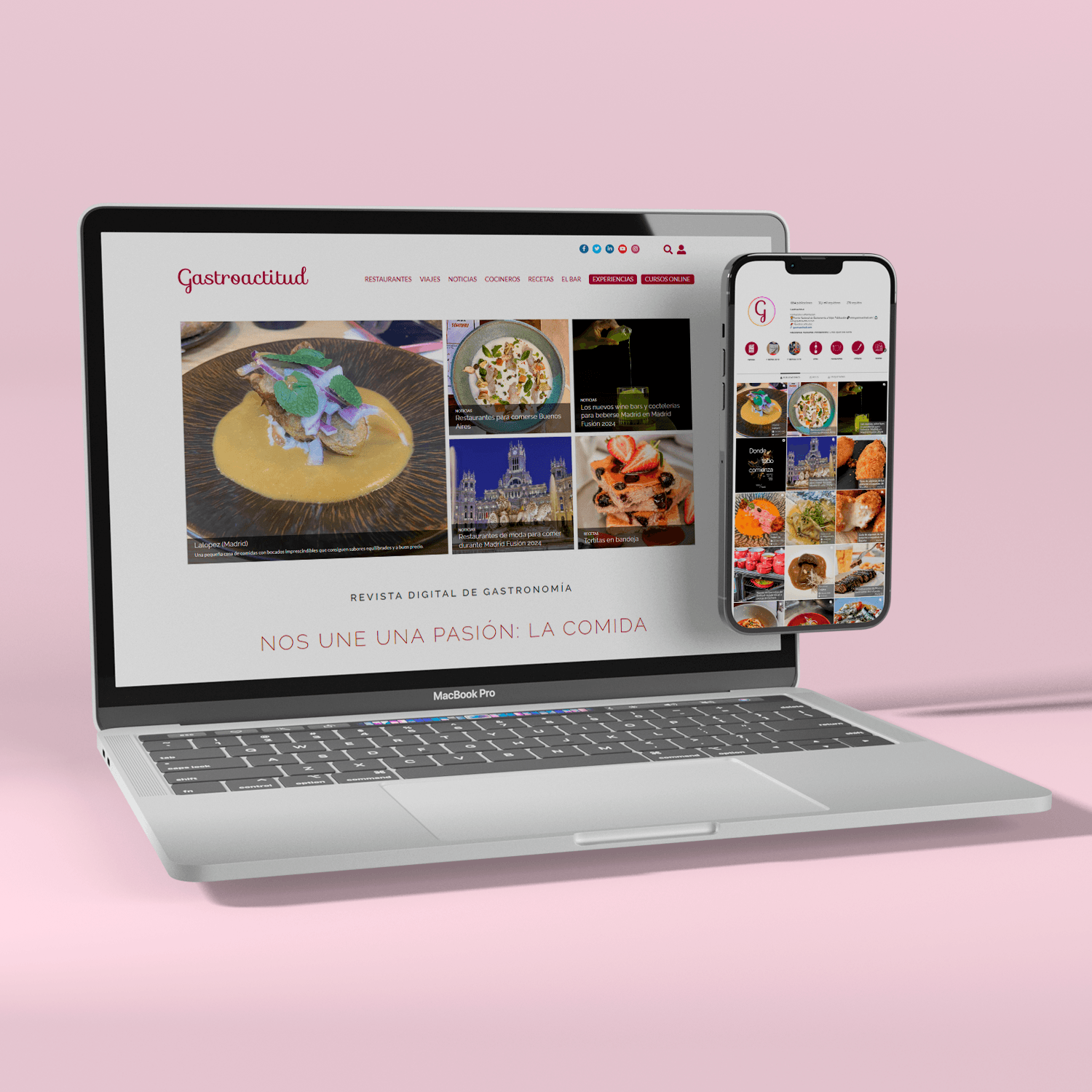 GastroActitud – Revista de Gastronomía, imagen del proyecto