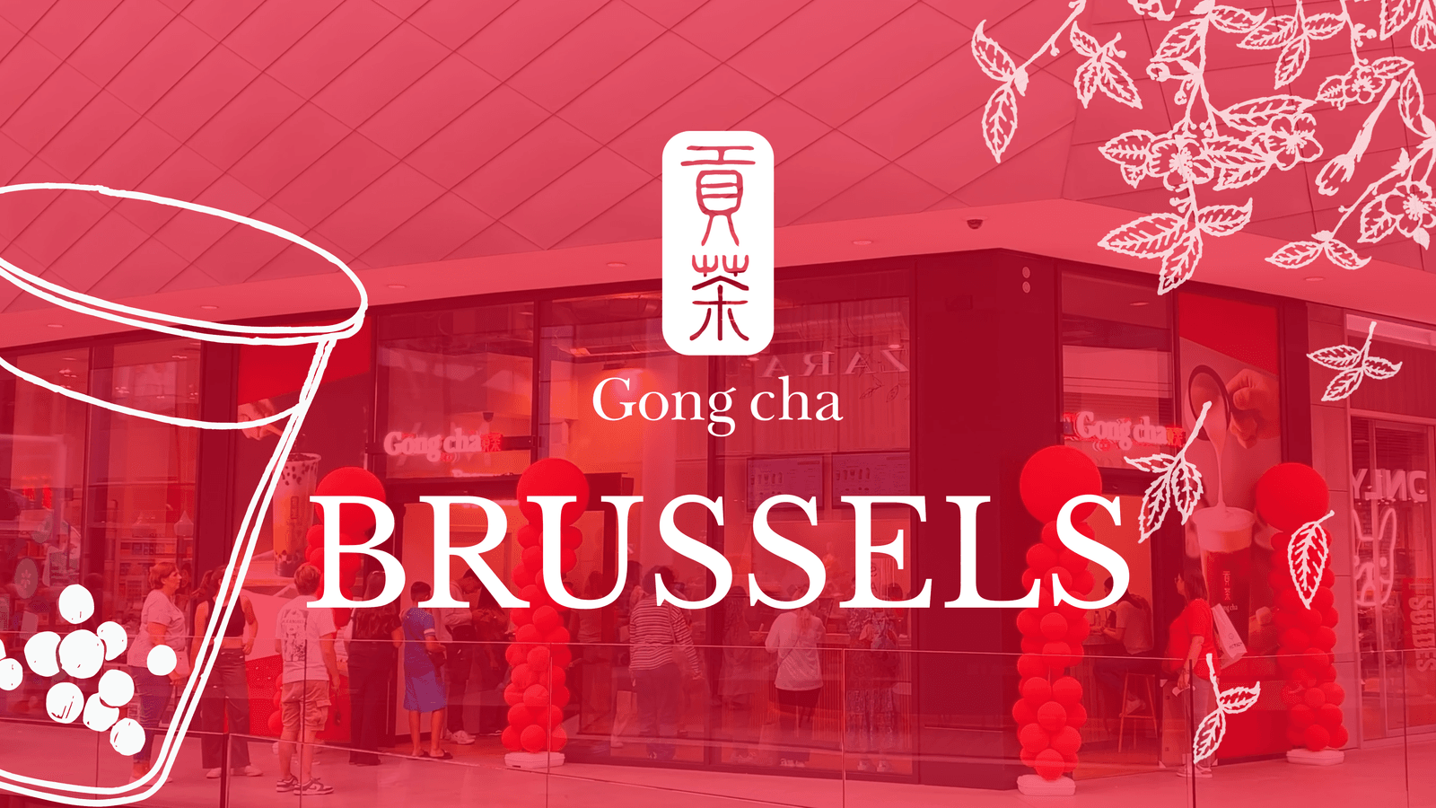 Gong cha Bubble Tea, imagen del proyecto