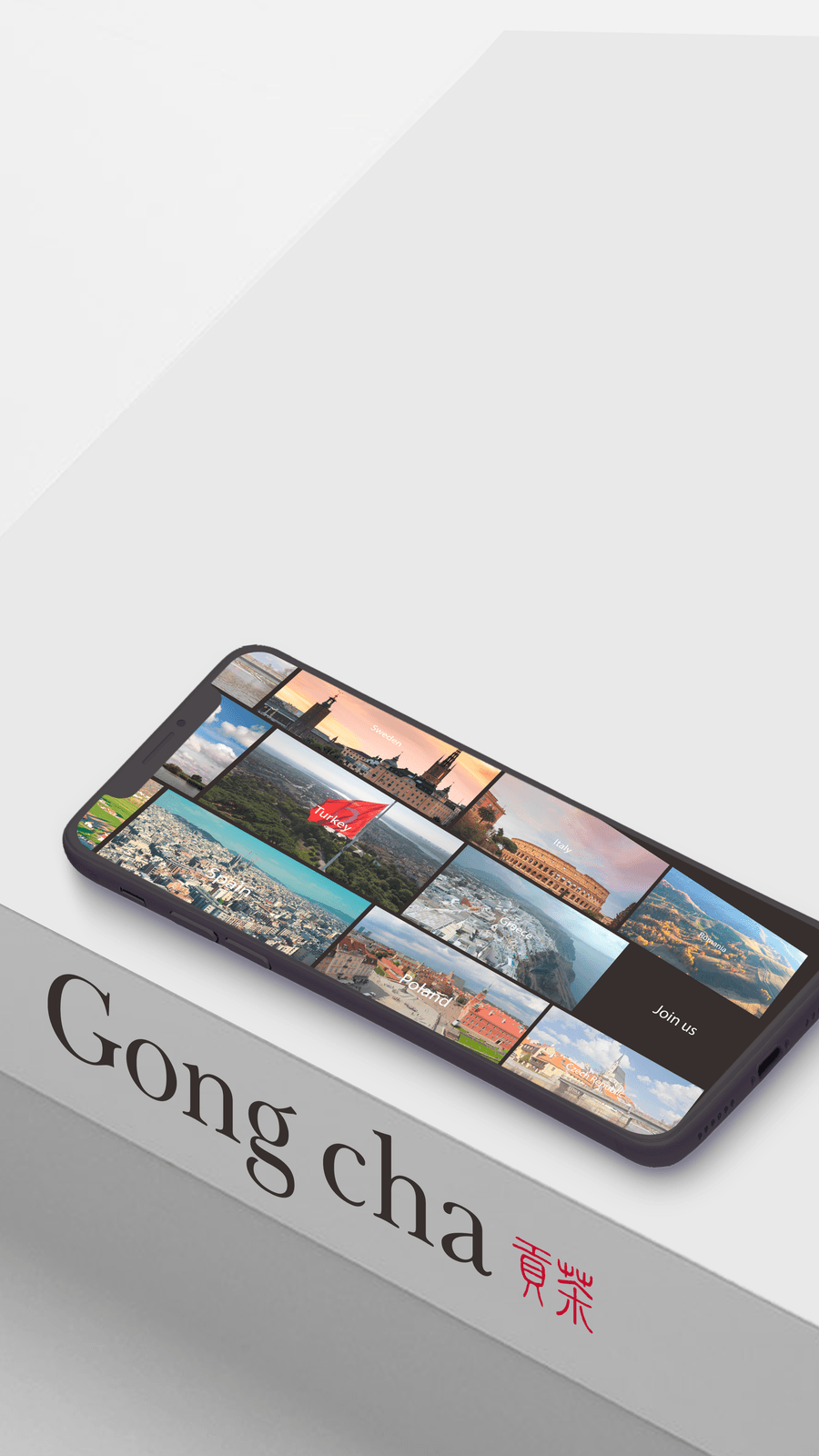 Gong cha Bubble Tea, imagen del proyecto