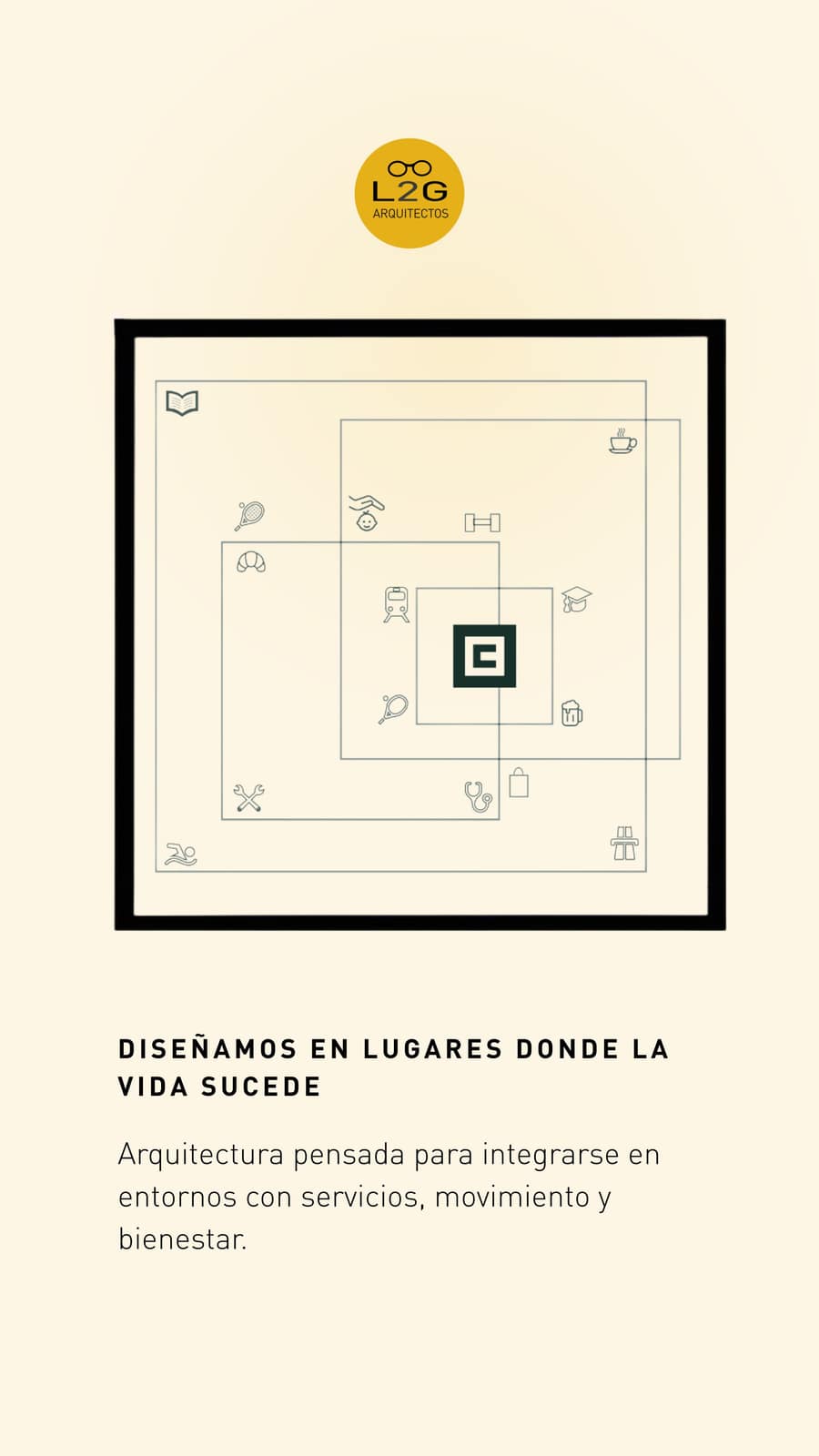 Llanes Granados Arquitectos Redes Sociales, contenido del proyecto