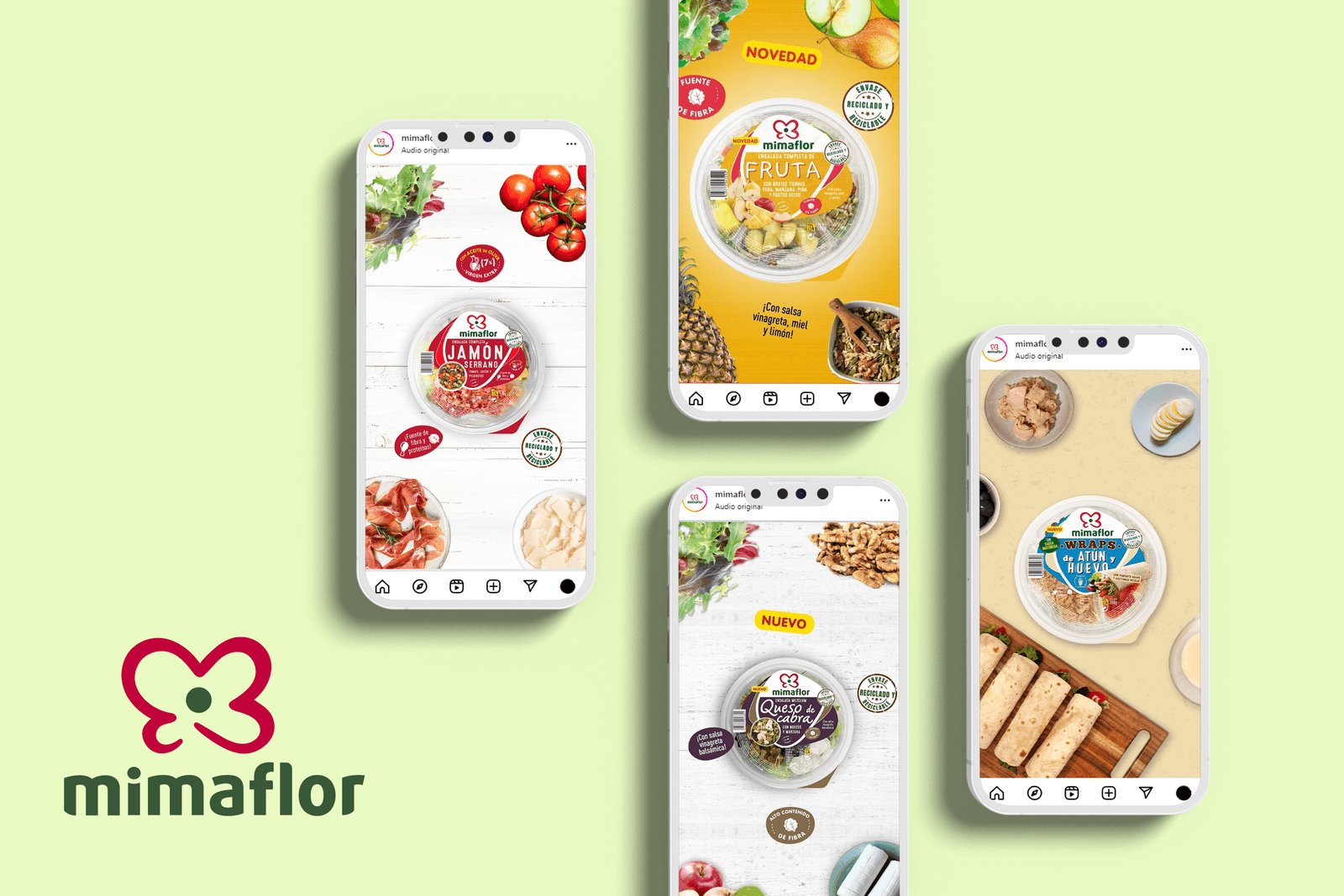 Mimaflor y Primaflor – Gestión Digital y Video, contenido del proyecto