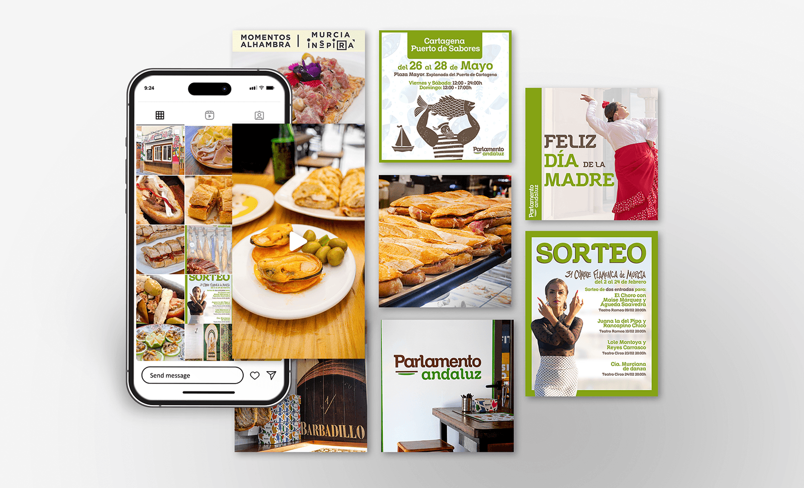 El Parlamento Andaluz – Murcia, contenido del proyecto