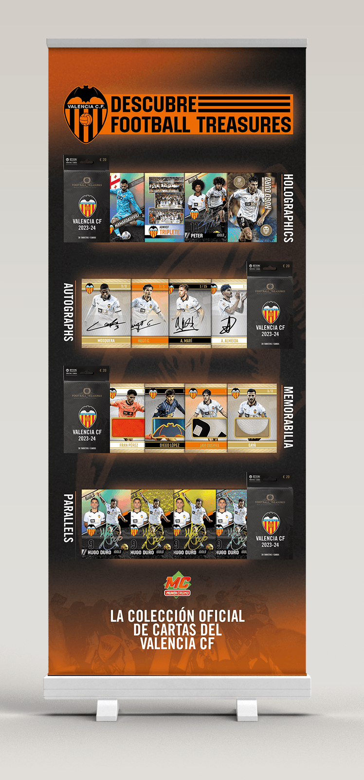 Valencia CF – Producto licenciado, imagen del proyecto