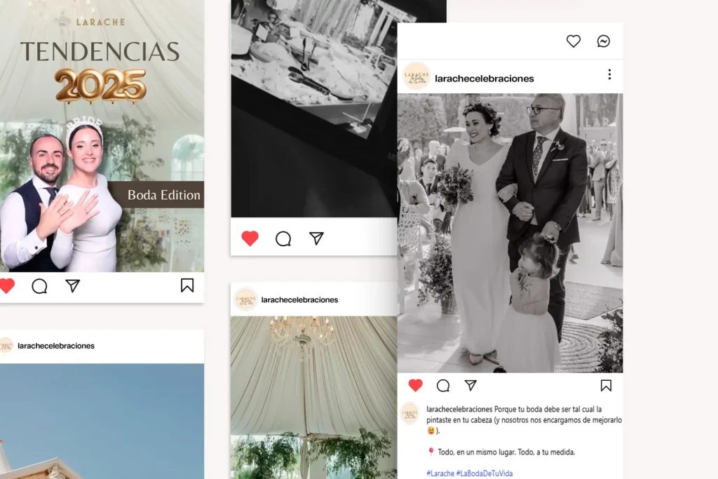 Larache Celebraciones – Redes Sociales